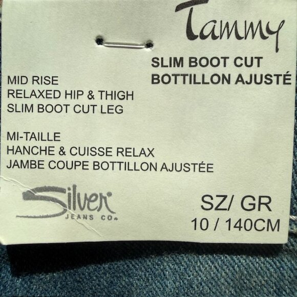 ✨ SILVER👖JEANS CO. “Tammy” Slim Bootcut Jeans — Size 10 ✨ - Picture 8 of 16